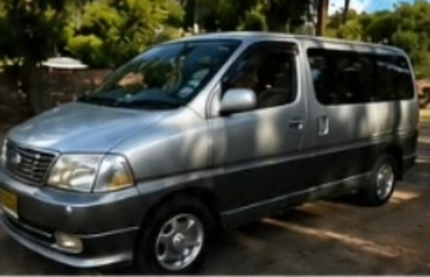 Grand Hiace Bus available for hire in Victoria Falls